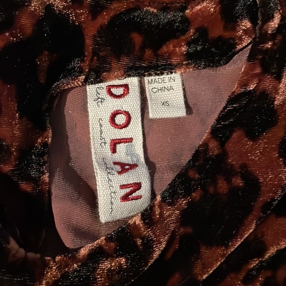 Anthropologie Dolan Charley Velvet Leopard Blouse - Picture 9 of 9